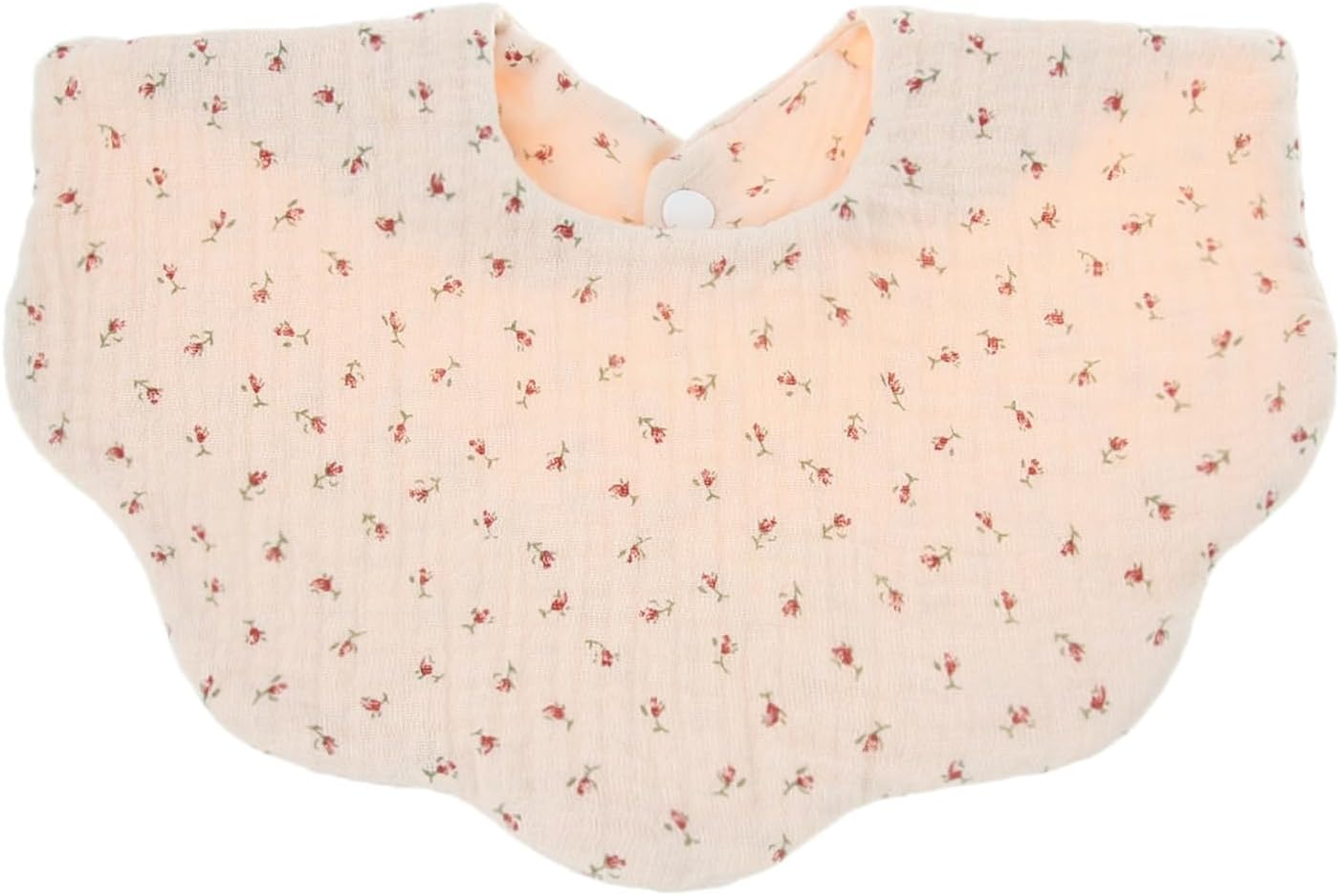 ZONEY Baby Bandana Dribble Bibs 4 Pack, 4 Layer Cotton Wave Muslin Baby Bibs with 2 Adjustable Snap, Soft and Absorbent Baby Drool Bibs for Newborns, Toddlers, Boys and Girls Teething image number 4