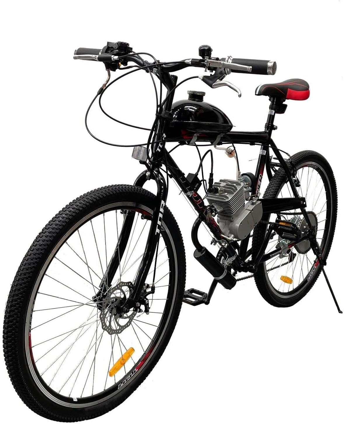 Bocid 2 Stroke 100CC Motorized Bike Kit Motorised Bicycle Push Petrol Gas Motor Engine Kit image number 1