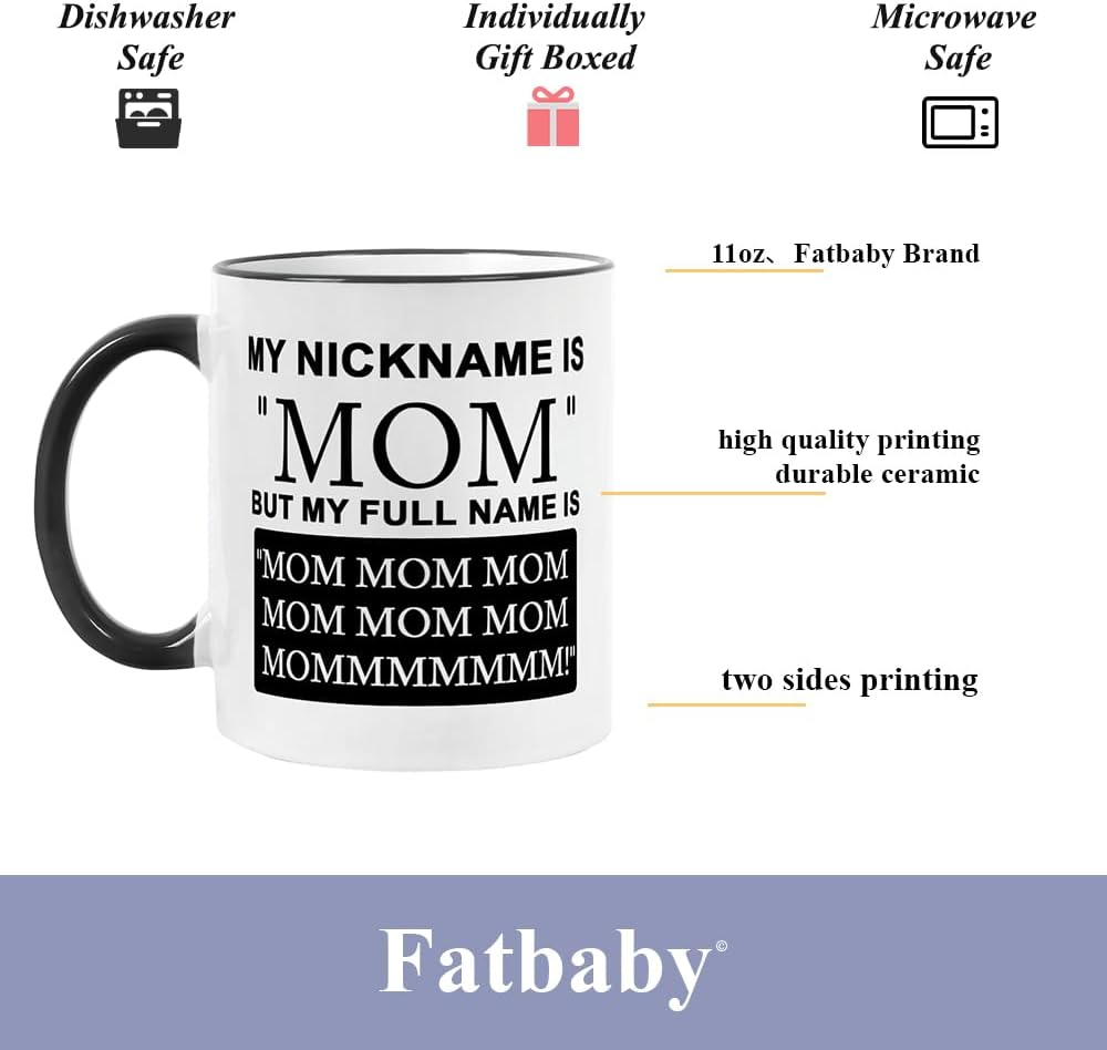 Funny Coffee Mug - Gifts for Mom, Wife; Mother'S Day, Birthday, Christmas; 11OZ image number 2