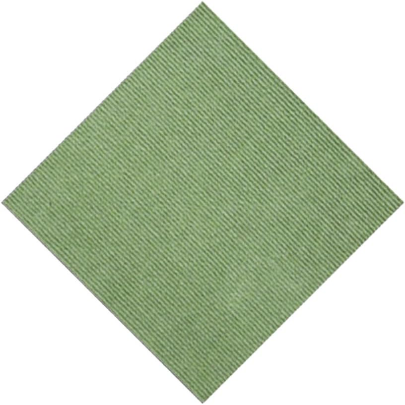 AIMALL 12PCS Patchwork Floor Mats 11.8In X 11.8In Self-Adhesive Japanese-Style Anti-Slip Polyester Carpet Tiles for Living Room Bedroom Entryway Beige Green