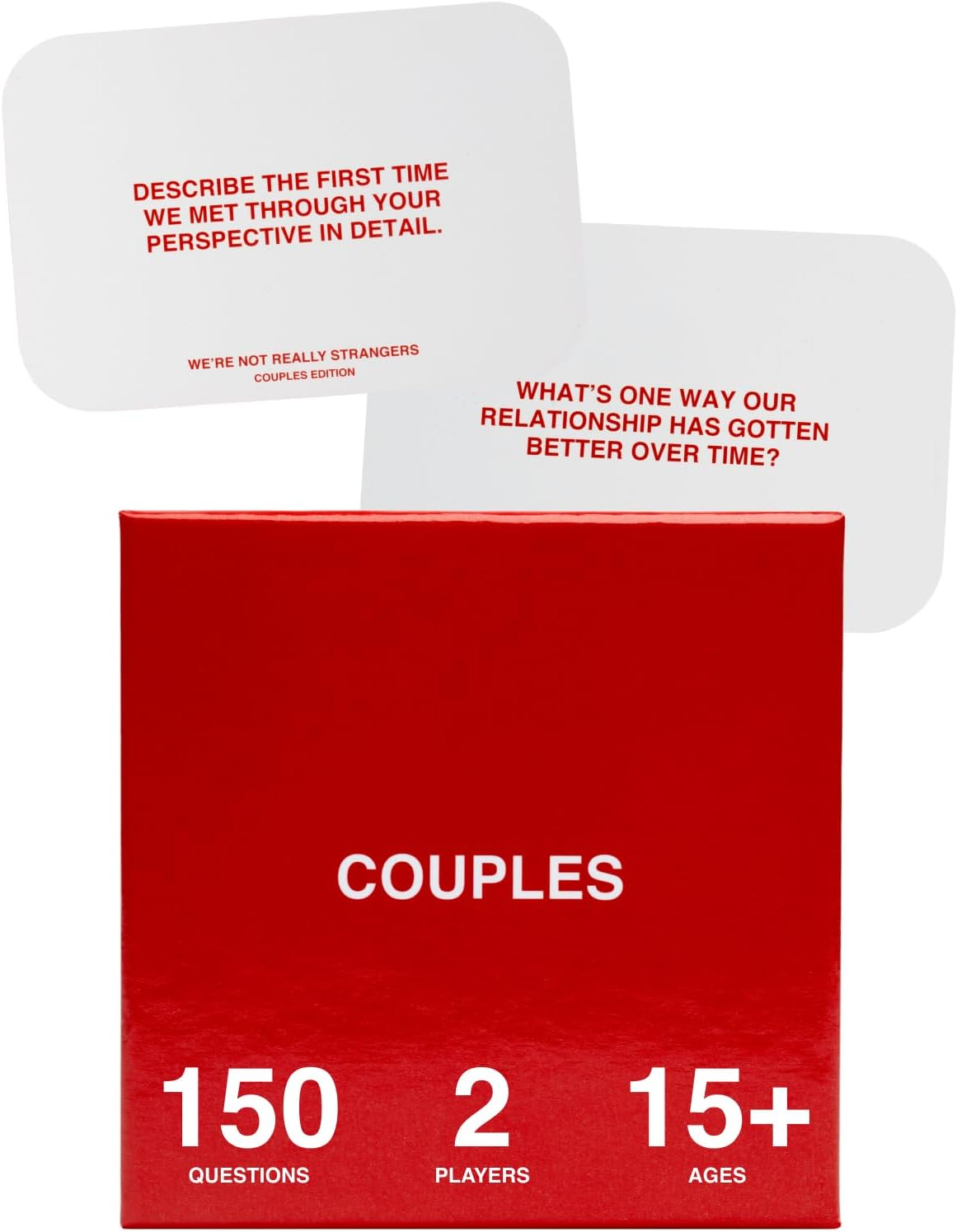 WE'RE NOT REALLY STRANGERS Couples Edition by We&rsquo;Re Not Really Strangers - Couples to Strengthen Their Relationship, 150 Questions and Wildcards for Date Night with Your Partner image number 6