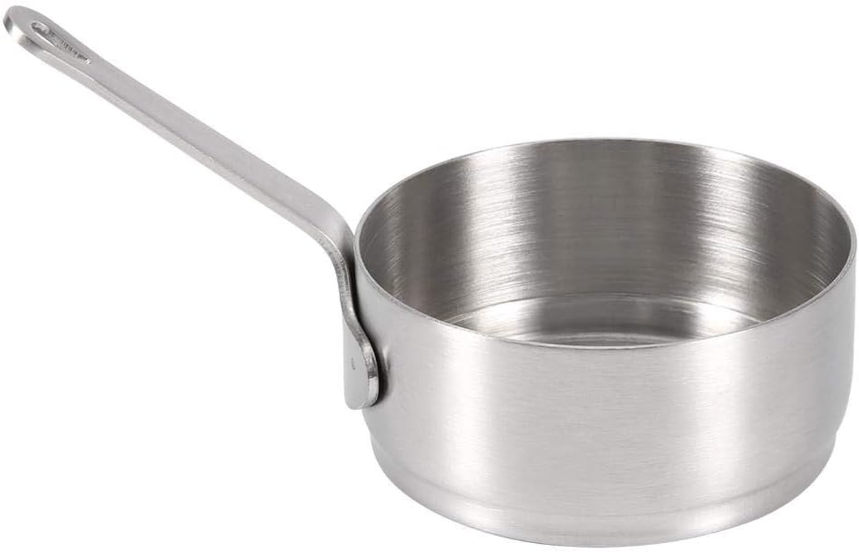 100Ml Sauce Cup Sauce Bowl Stainless Steel, Chef'S Classic Stainless 1-Quart Saucepan Condiment Sauce Cups with Handle