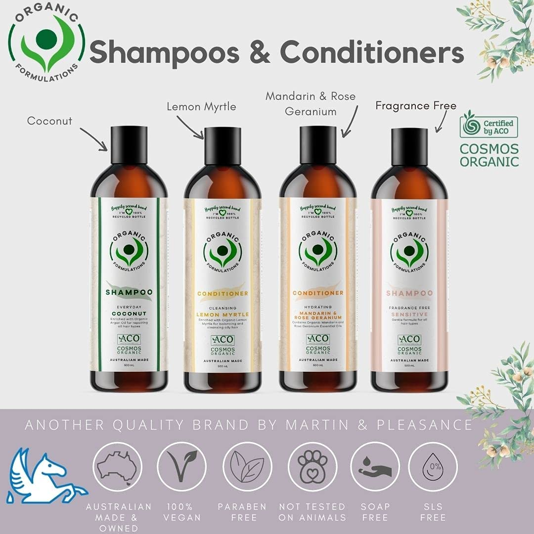 Organic Formulations Sensitive Shampoo 500Ml image number 4