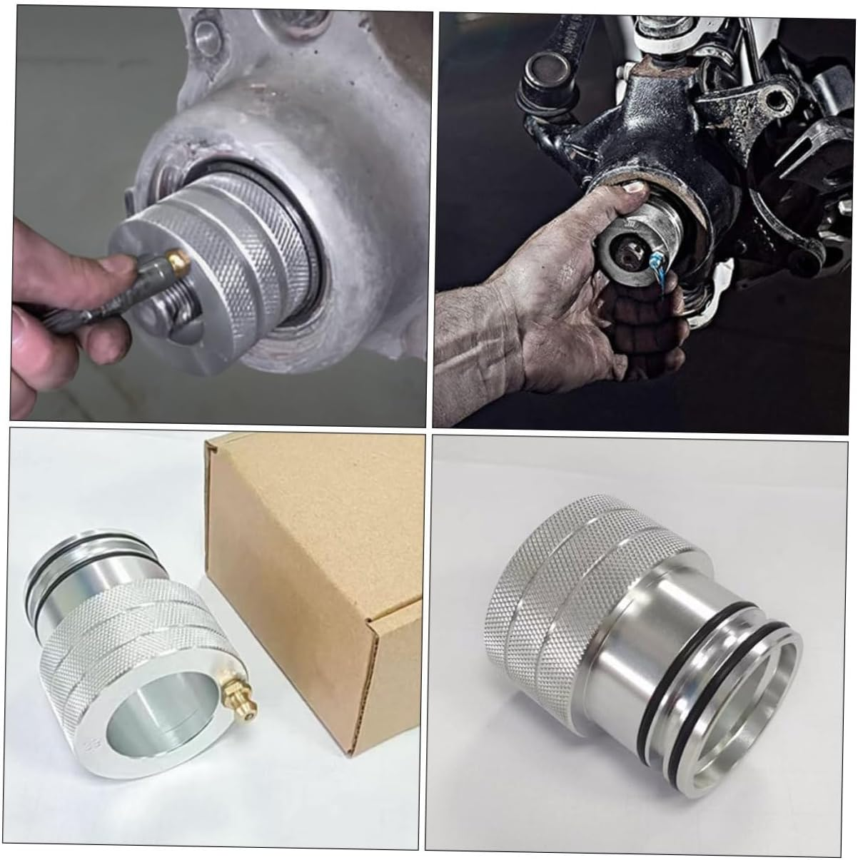 SOESFOUFU Wheel Bearing Greaser Tool 35Mm Automotive Wheel Bearing Grease Tool for Car Maintenance and Rv Accessories image number 2