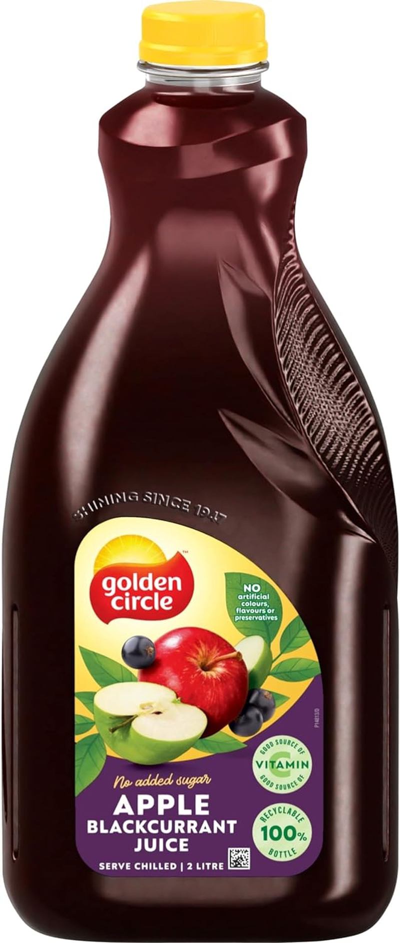 Golden Circle Apple and Blackcurrant Fruit Juice No Added Sugar No Artificial Colours, Flavours or Preservatives 10 Serves 2L image number 4