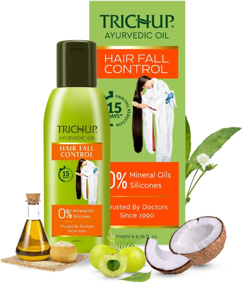 Trichup Hair Fall Control Oil Combo (3 X 200Ml) image number 3