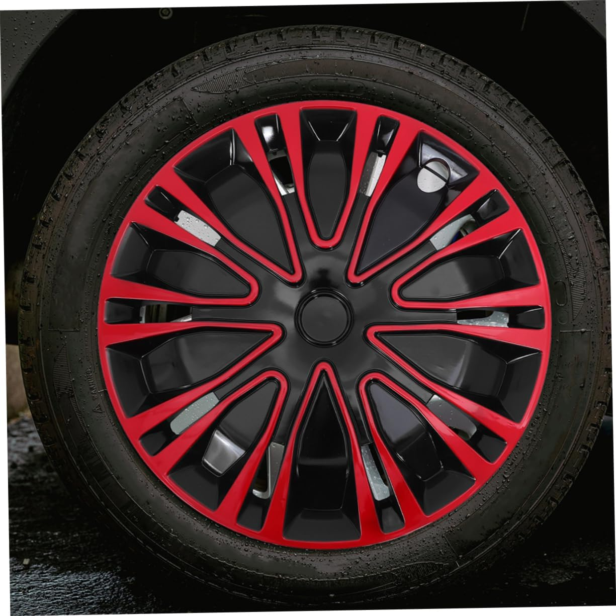 Mobestech Automotive Wheel Hub Cover Material Decorative Lightweight and Easy to Install Fit for Cars and Suvs Stylish and Design