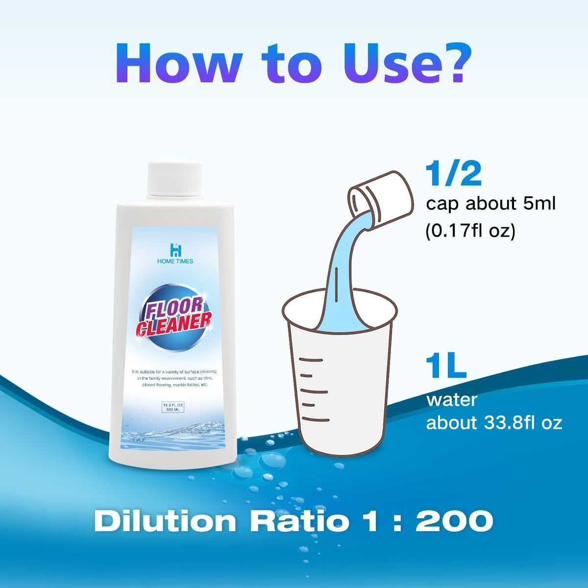 Floor Cleaning Concentrate for Mops Compatible with Roborock,Tineco, Irobot,Dreame,Ecovacs,Shark,Bissell,Etc. for Hardwood and Multiple Surfaces,Non Toxic and Residue-Free(Lavender) image number 6