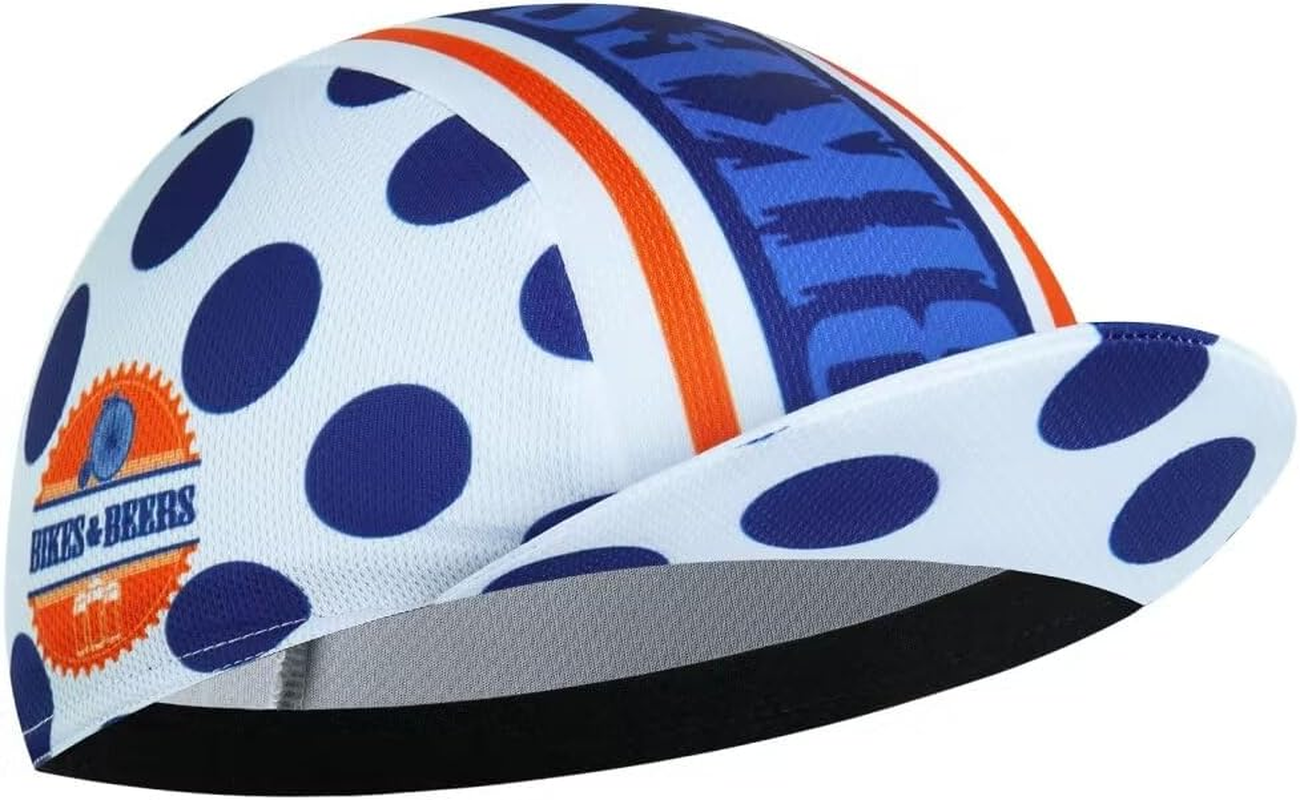 Corsehild Cycling Cap for Man and Woman-Cycling Hat under Helmet-Polyester Breathable Sweat Absorbent