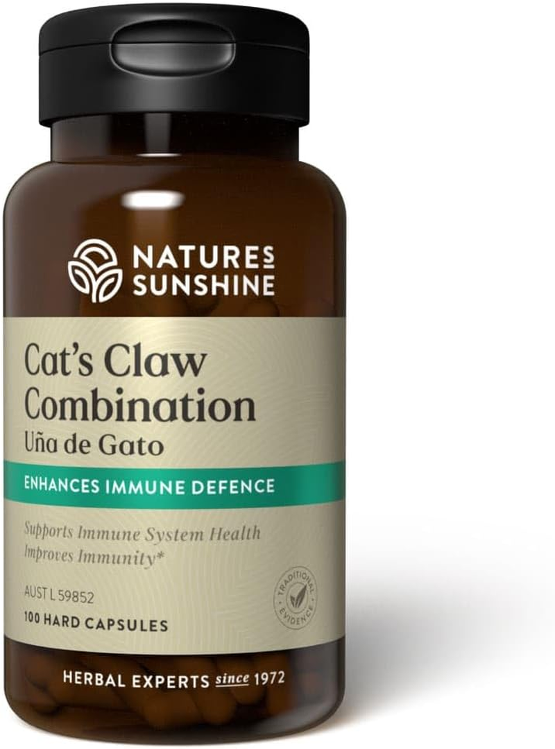 Nature'S Sunshine Cat'S Claw Combination - Traditionally Used in Western Herbal Medicine to Improve Immunity - 100 Capsules image number 4