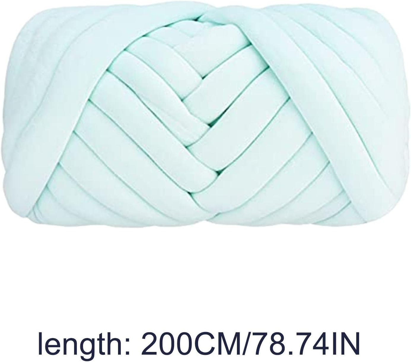 Chunky Cotton Yarn, Arm Knitting Yarn, Jumbo Giant Bulky Yarn for Arm Knitting Handmade DIY Throw Blanket Crafts Carpets, 1 Roll(20 Yards) image number 3