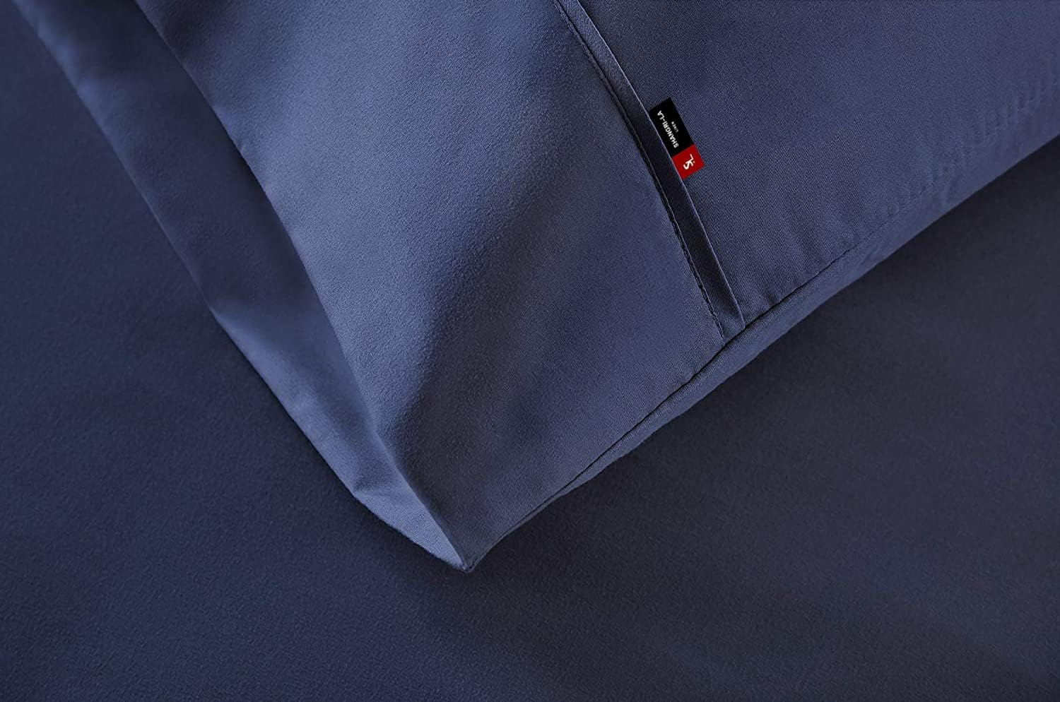 Kingtex 1800 Thread Count Ultrasoft Sheet Set, King Single, Denim image number 3