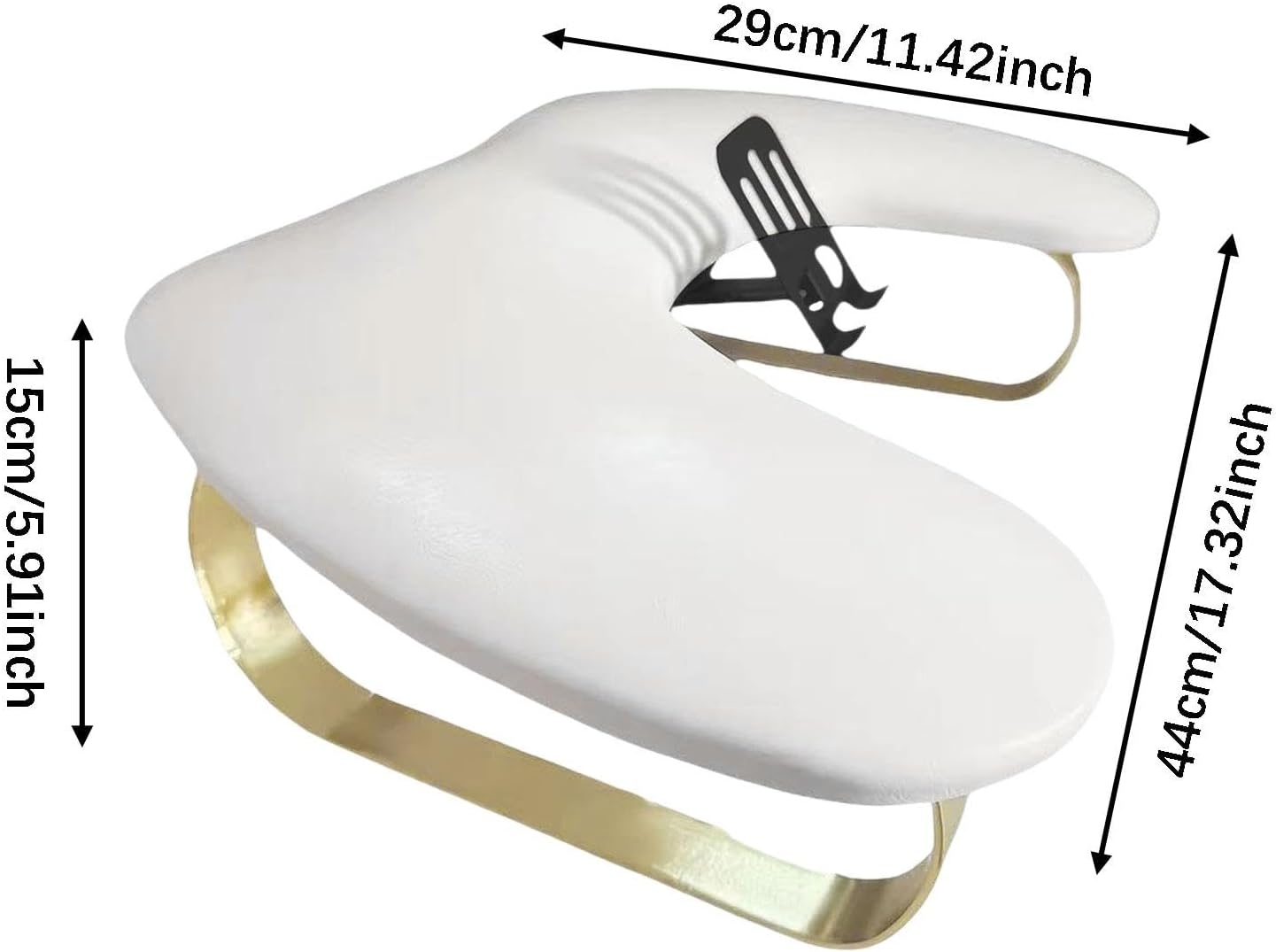 Qtueop Nail Arm Rest Hand Pillow Stylish Non Slip Soft Comfortable Manicure Armrest image number 3