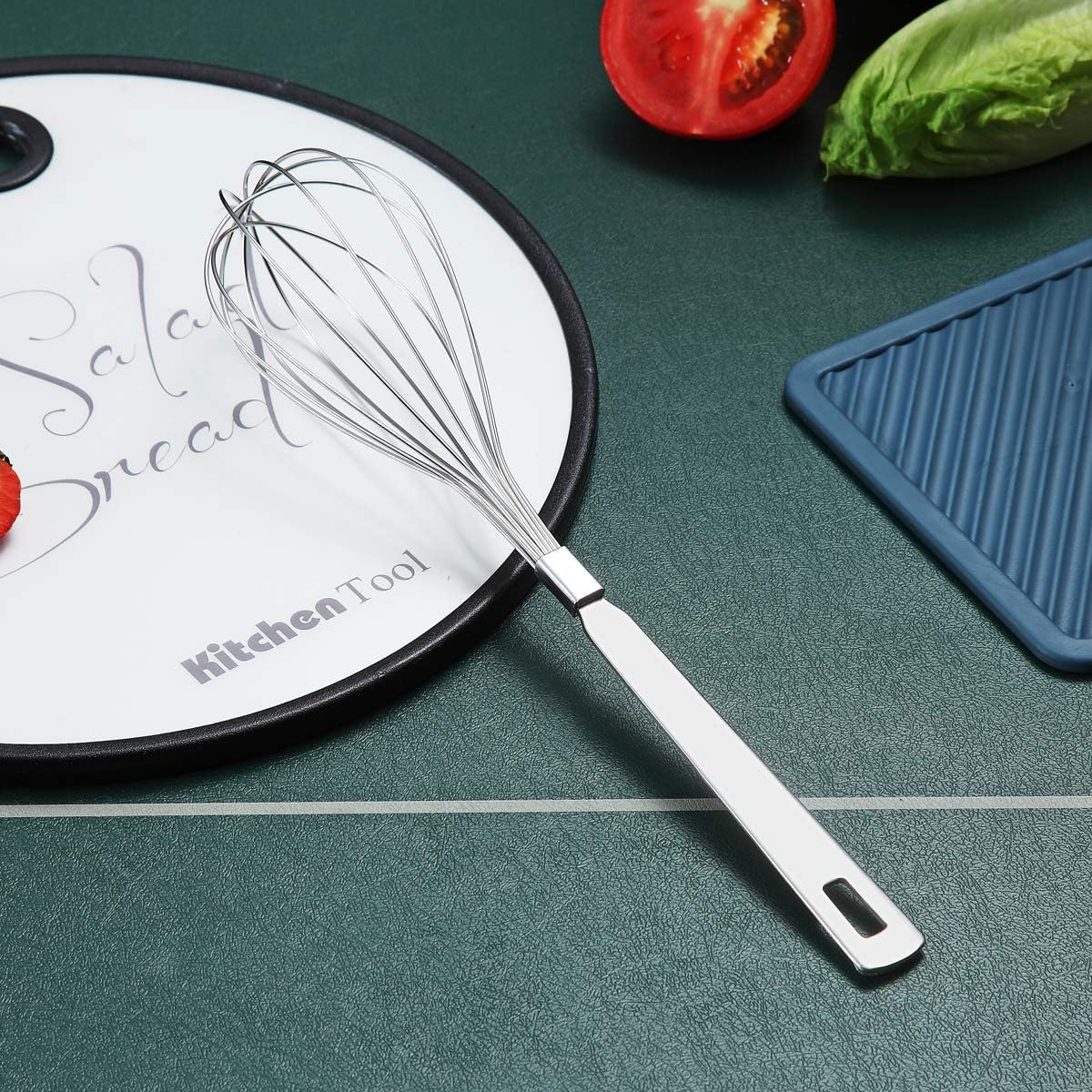 Whisk, Berglander Whisks for Cooking, Stainless Steel Balloon Whisk, Sturdy Kitchen Wire Whisk Set for Cooking, Baking, Blending, Whisking, Beating, Stirring, Dishwasher Safe, Easy to Clean image number 2