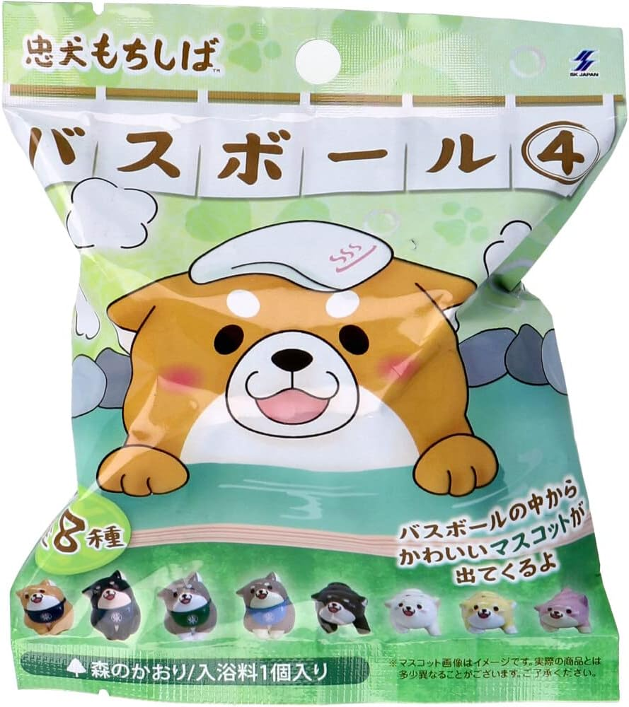 SK Japan Chugoku Mochi Shiba Bath Ball 4, Forest Scent, 2.6 Oz (75 G), 1 Service image number 1