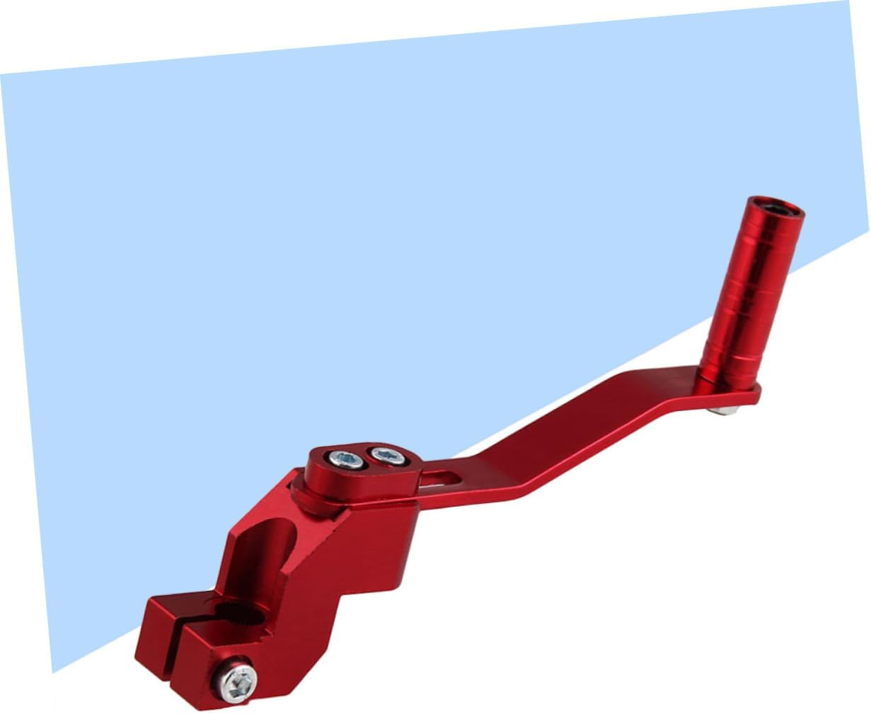 PLAFOPE Motorcycle Gear Lever Aluminum Alloy Pedal Shifter Easy Install Replacement Part for Motorbike image number 2