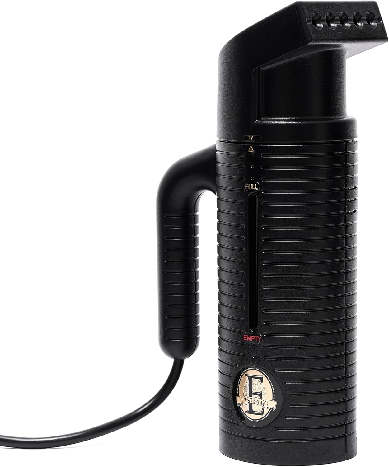 Jiffy ESTEAM Handheld Travel Clothing Steamer &ndash; 600W, 15-Minute Steam Time, Compact & Lightweight &ndash; Black, Made in the USA image number 2