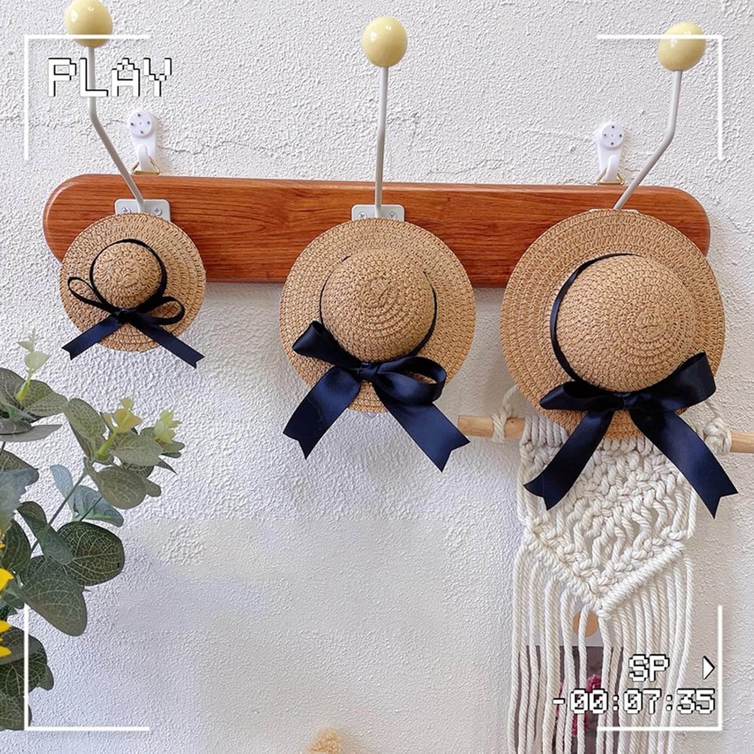 リキシマウケ Pet Headgear Pet Cat Dog Bowknot Hat Dress up All-Matched Black XS image number 3