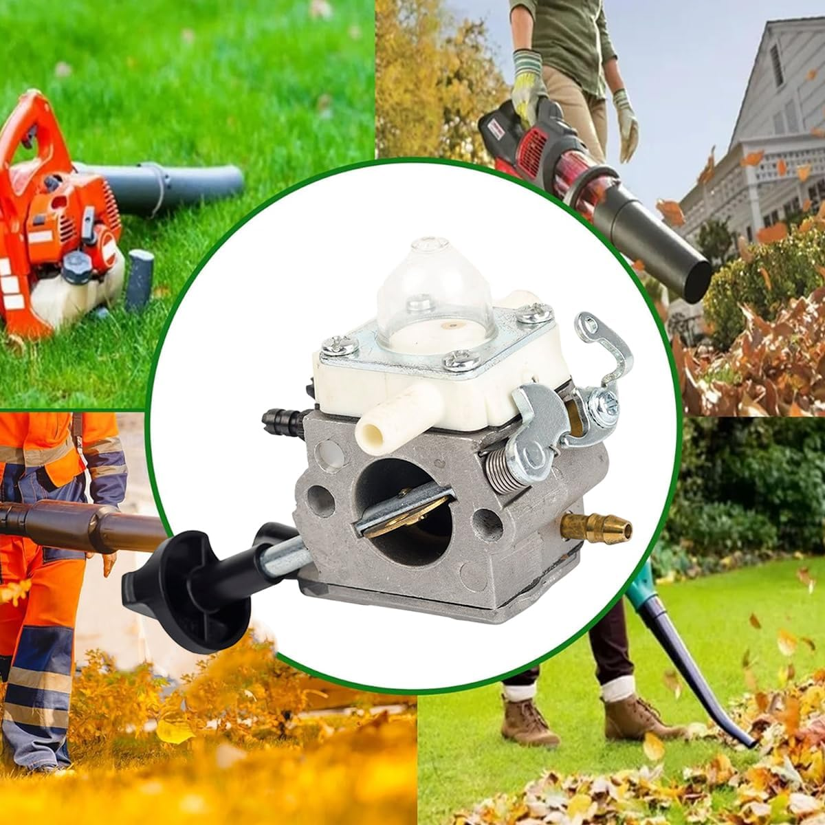 AIMALL C1M-S261B Replacement Carburetor Compatible with STIHL SH56 SH56C SH86 SH86C BG86 BG86CE BG86Z Blower Models with Copper Fuel Line and Durable Aluminium Build image number 2