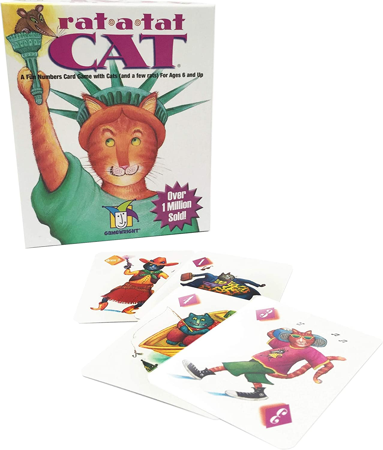 Gamewright CSG-RTC Rat-A-Tat CAT Card Game image number 4