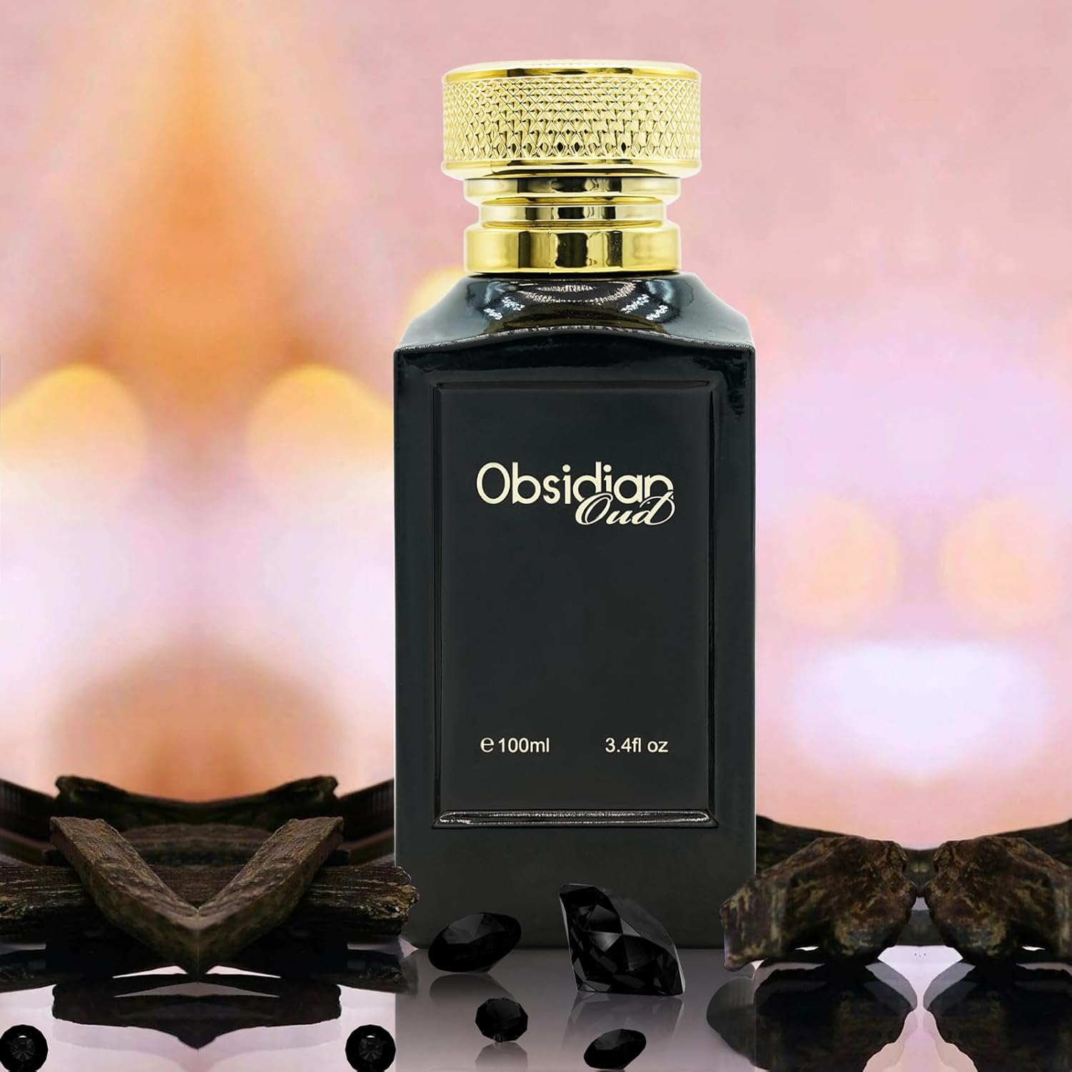 Obsidian Oud by Fine Perfumery for Unisex - 3.4 Oz EDP Spray
