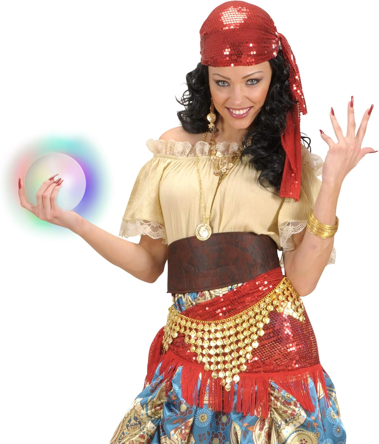 WIDMANN 00015 Changing Light Crystal Ball ? One Size image number 3