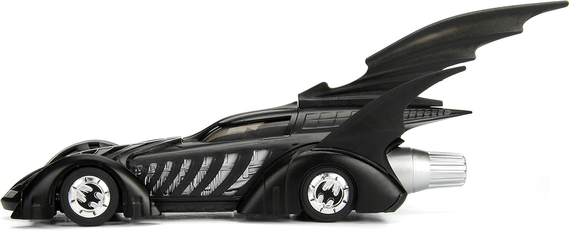 Jada 1:32 1995 Batman Forever Batmobile Movie, Black image number 4
