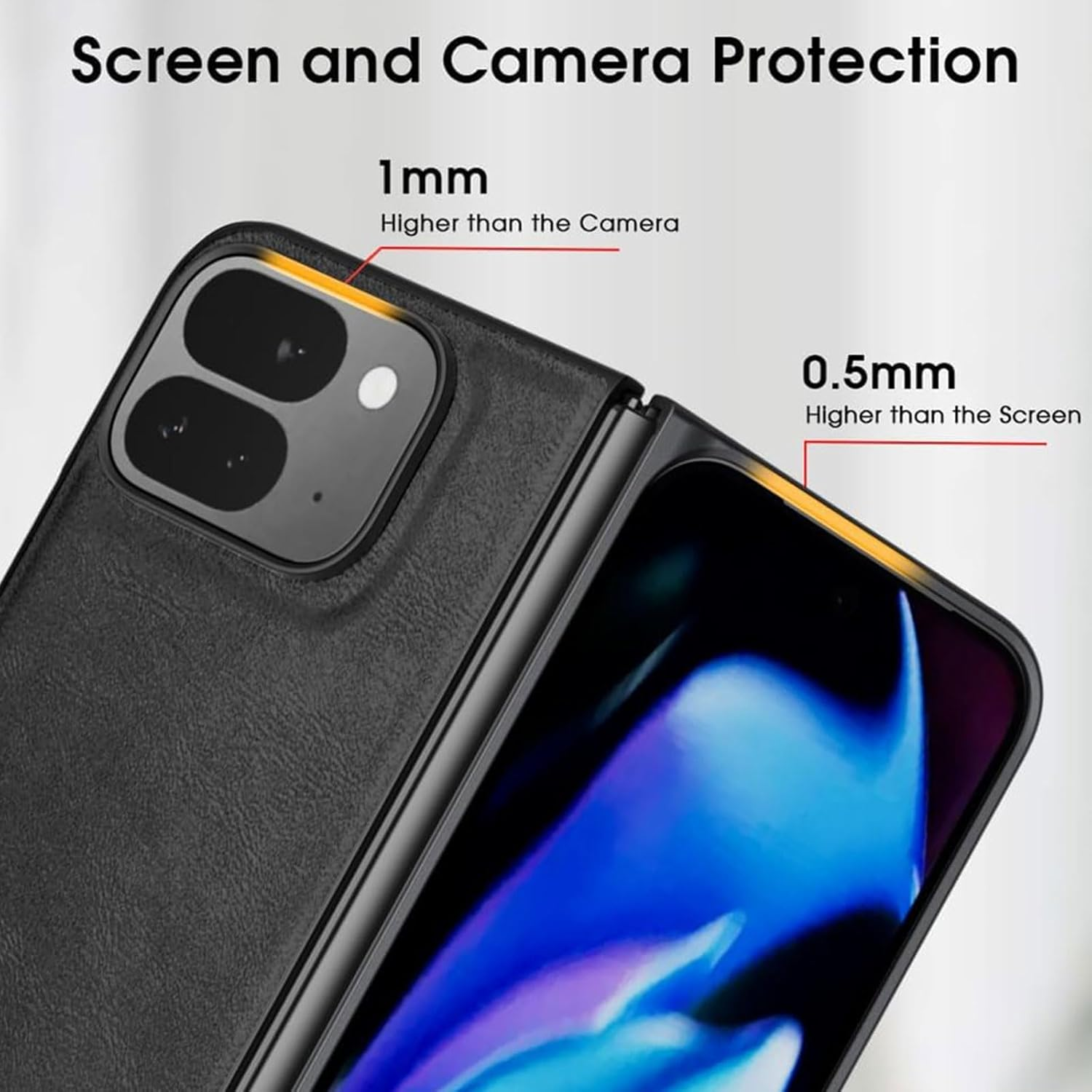 RUNGOS Magnetic for Google Pixel 9 Pro Fold Case Magsafe [Slim Fit] [Stable Magnetic] [Wireless Charging] Sturdy Shockproof Cover for Pixel 9 Pro Fold Case 2024, Lightweight Bumper Phone Cover