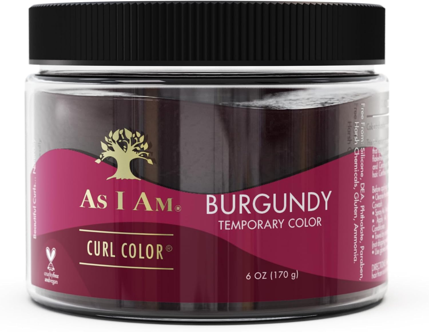 As I Am Colour Burgundy