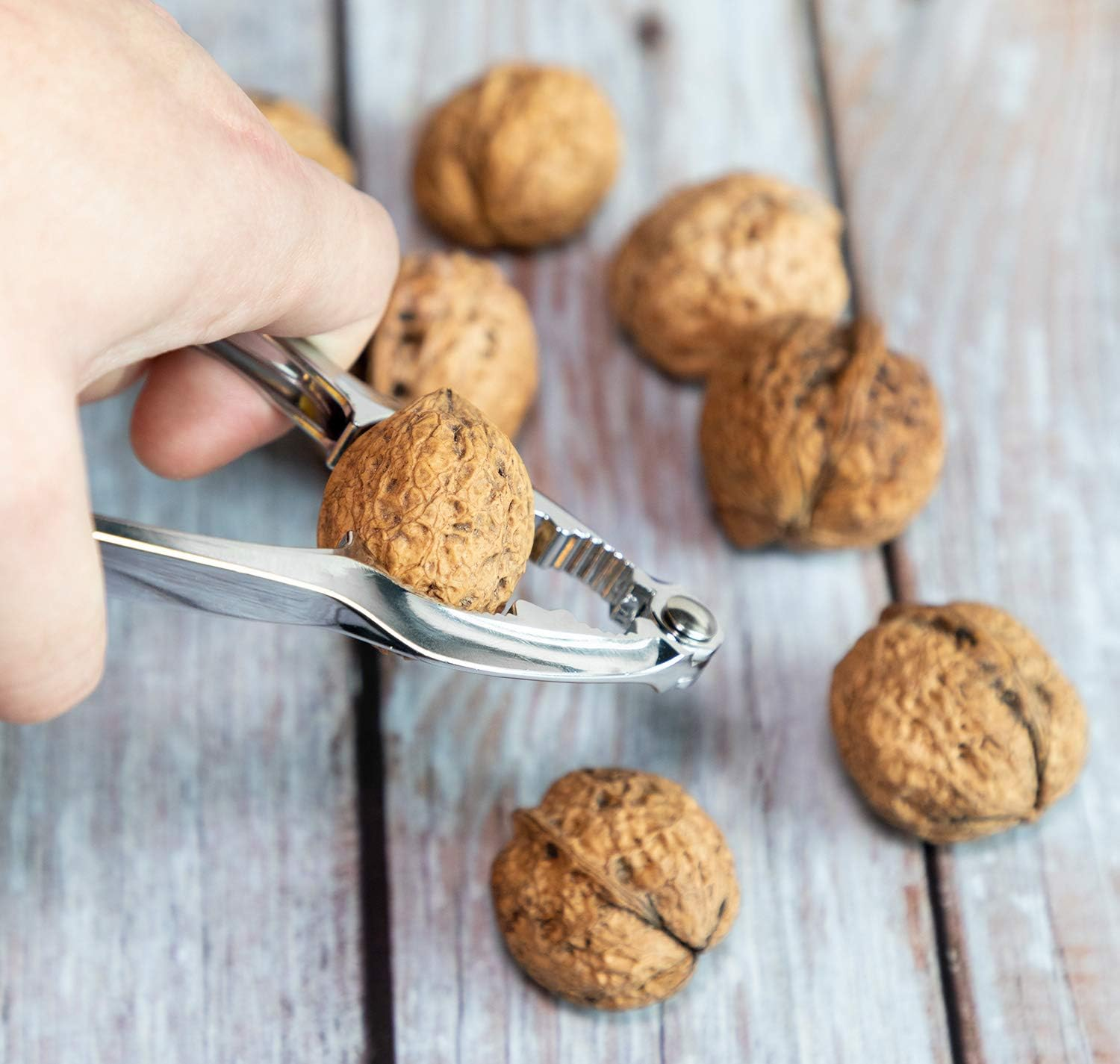 Crab Leg Crackers and Tools Shellfish Crab Claw Cracker Seafood Lobster Crackers and Tools, 4 Pack Nut Crackers for Crab Legs image number 2