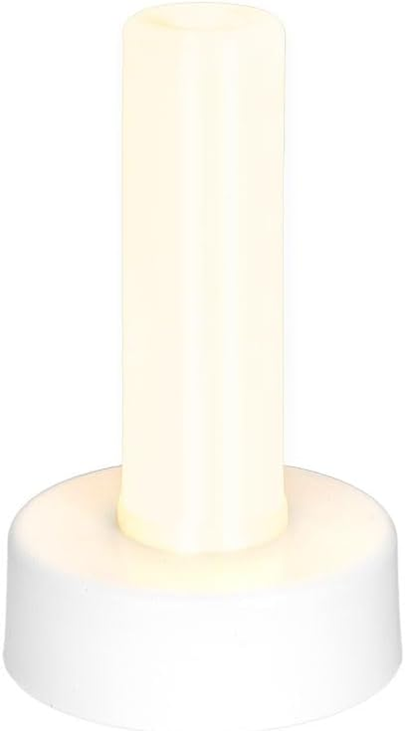 Ideen Mit Herz | LED Column | Mood Light | LED Light for Lantern | 13 Cm High | Battery Powered | with Timer (Warm White)