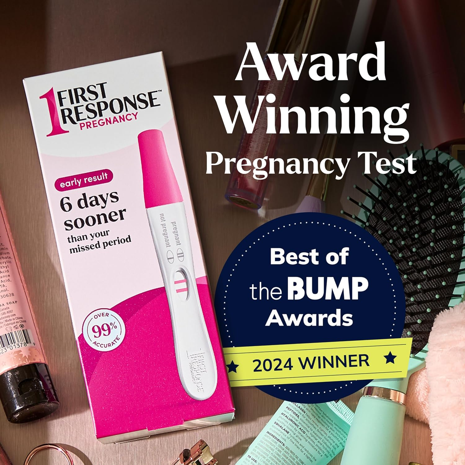 First Response Early Result Pregnancy Test, 3 Count (Packaging & Test Design May Vary) image number 5
