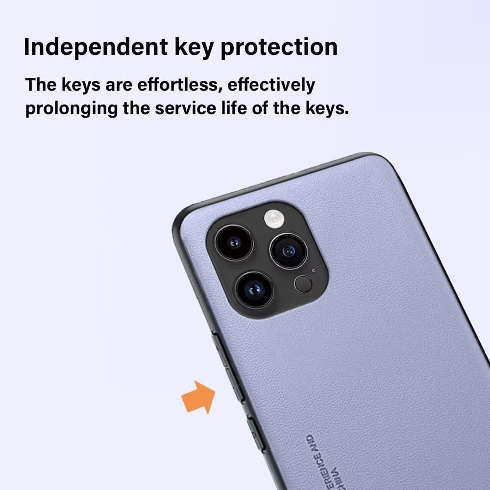 HONLEN Case for Motorola Moto Razr 50 Ultra (6.9 Inches) Business Phone Case Leather with Back Kevlar image number 6