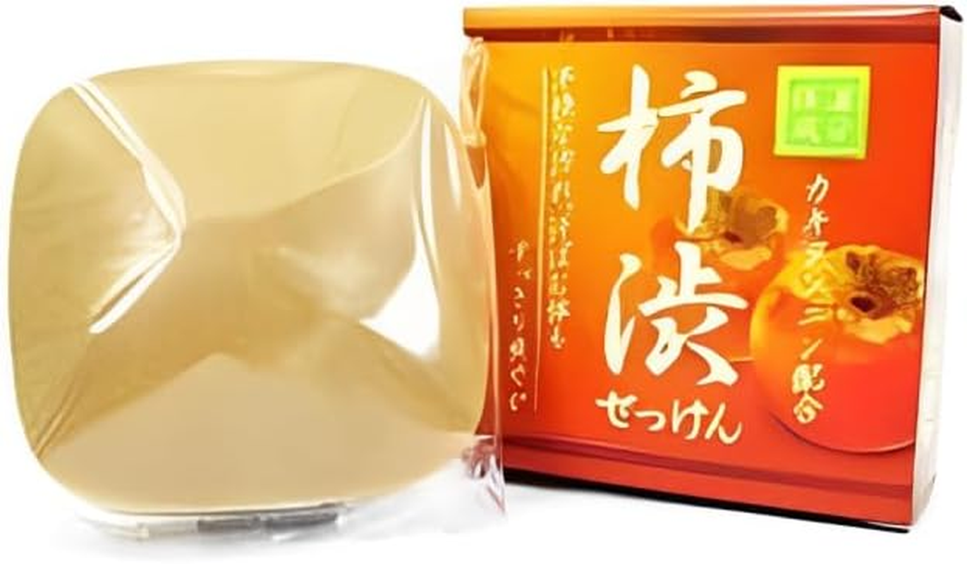 Japanese Kakishibu Persimmon Soap 80G X 3Pieces image number 1