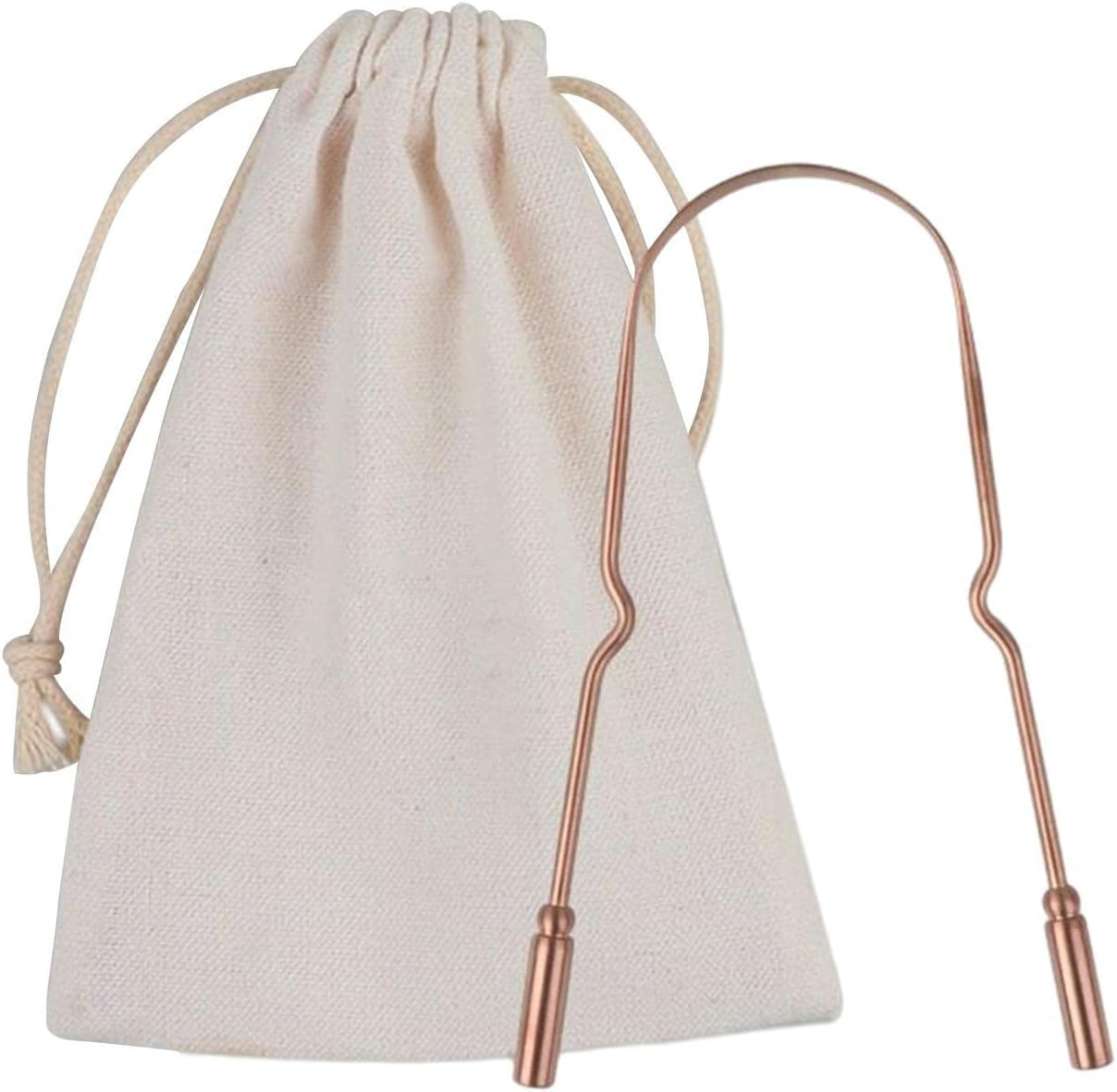 Metal Tongue Scraper for Adults - Stainless Steel Tongue Coating Brush | Breath Treat U-Shaped for Adults, Oral Care to Keep Fresher Breath Lippsy