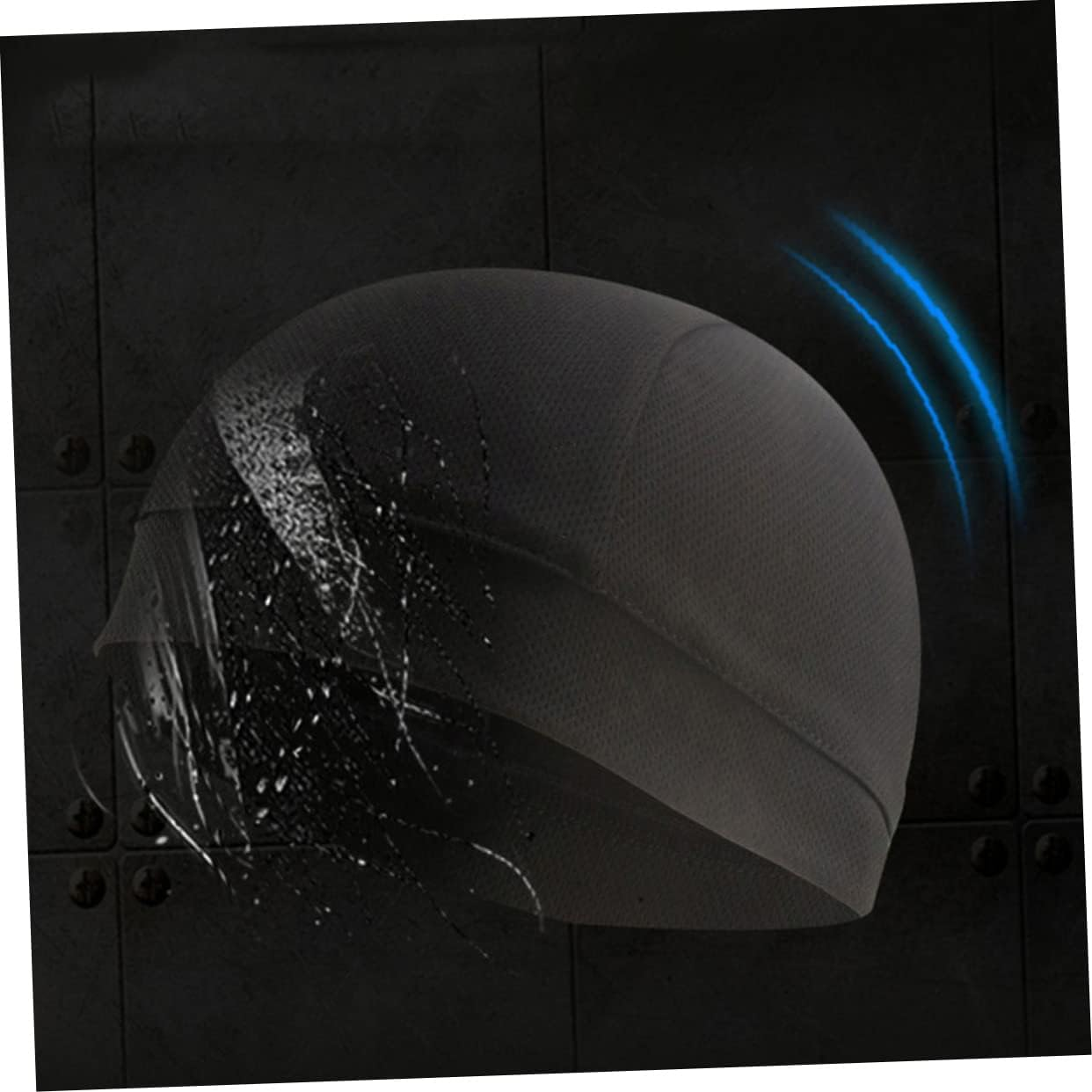 VALICLUD Cycling Linning Cap Hat Liners for Sweat Arm Warmers Thermal Cycling Cap Women Football Helmet Sweat Liner Bike Helmet Men Hat Sweat Liner Seat Sweat Wicking Cycling Inner Cap - Assorted Color image number 6