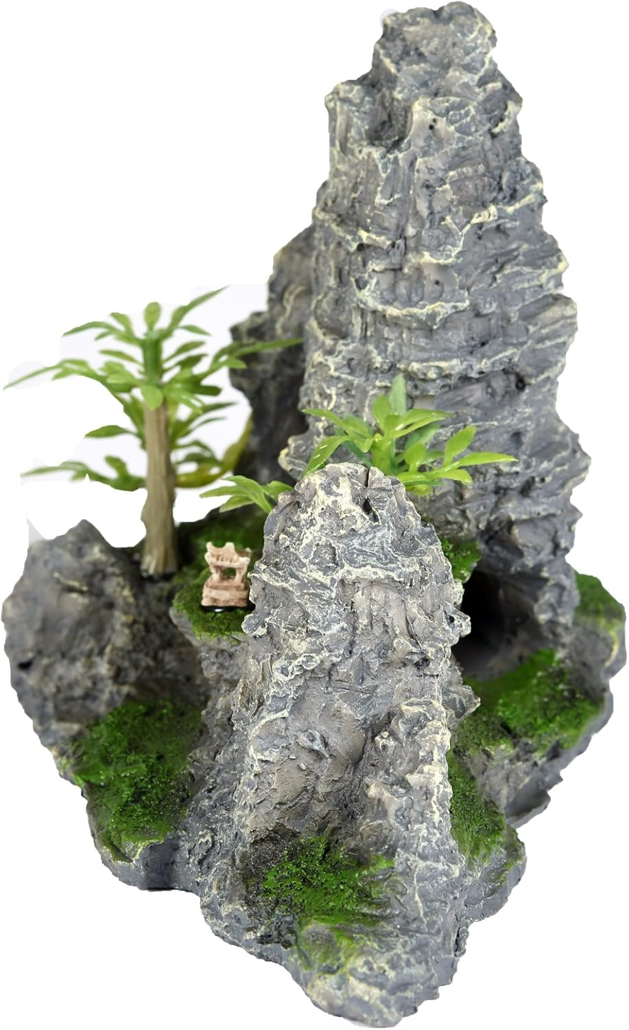 Pet Ting Jungle Mountain Aquatic Ornament - Aquarium Decoration - Vivarium Decoration