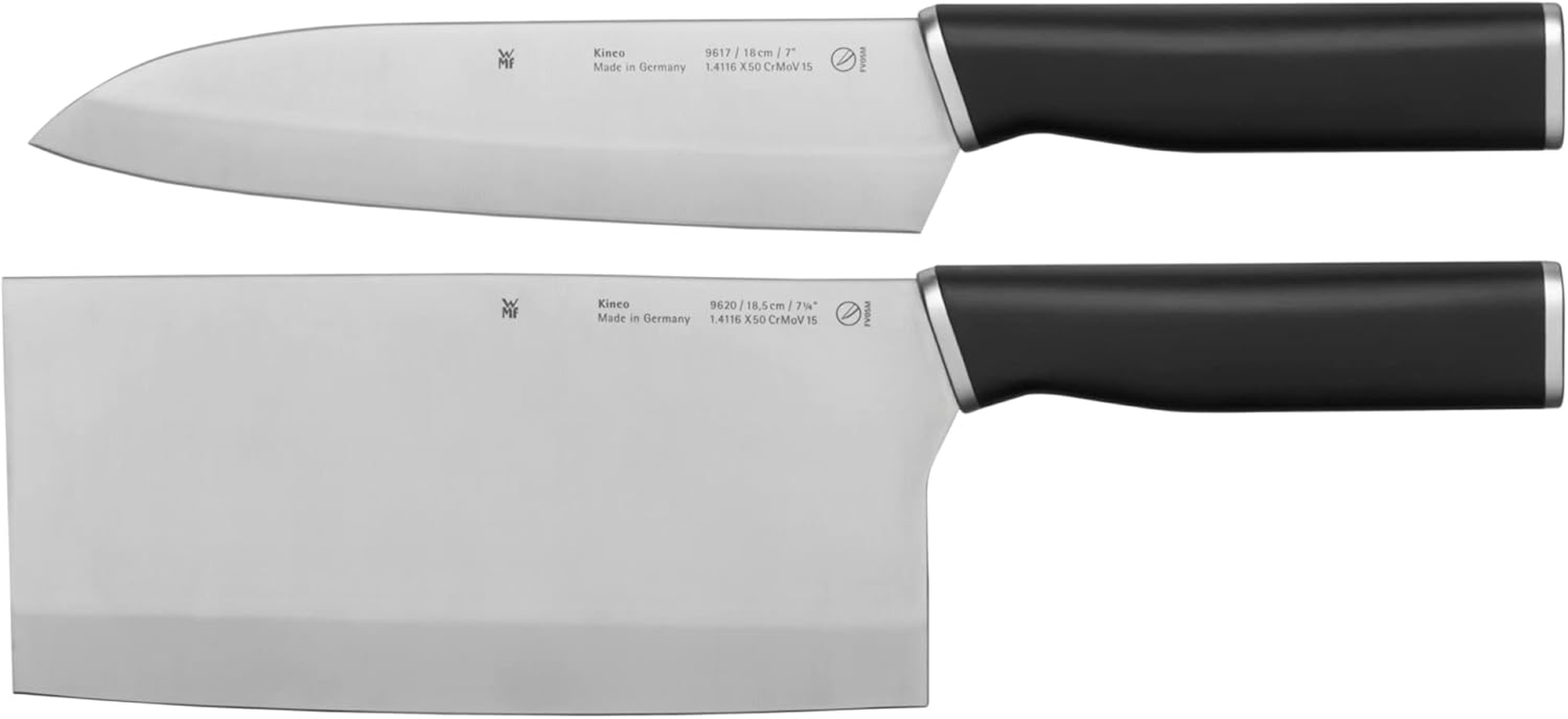 WMF Kineo Kitchen Knife Set, 2 Pieces, Made in Germany, Sharp Kitchen Knives, Performance Cut, Kinetic Design, Special Blade Steel image number 5