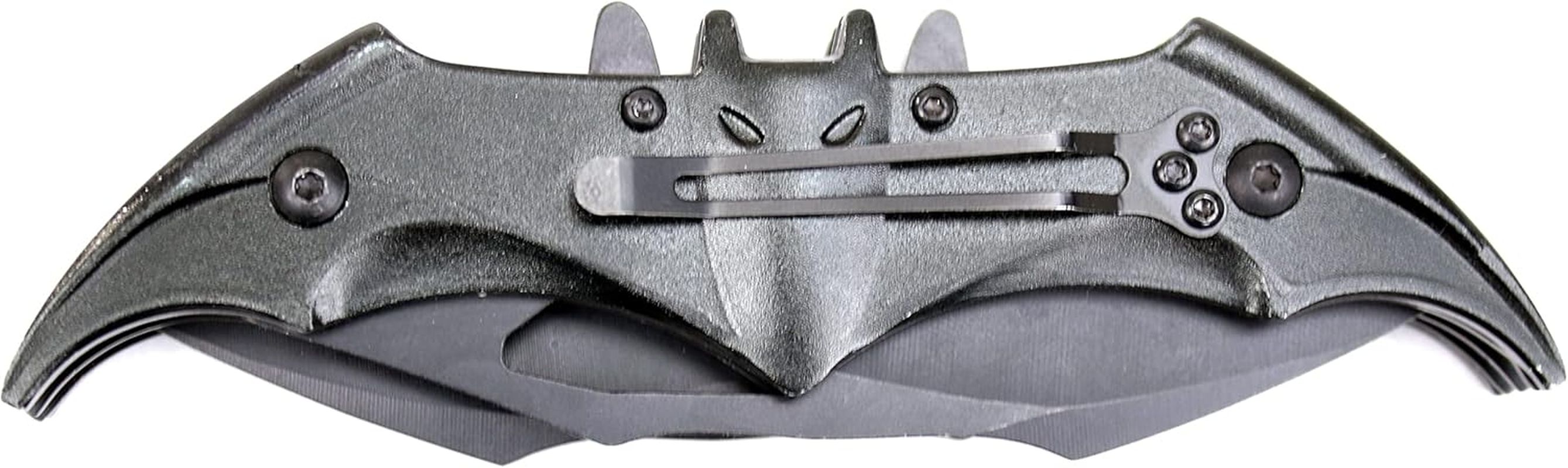 KII Black BAT Knife Twin 2 Blade Folding Knife (Dark Edition) image number 1