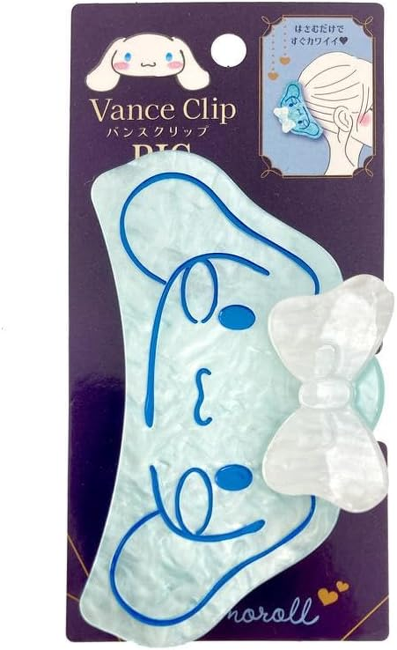 Morimoto Sangyo Hair Claw Big Sanrio Cinnamon Roll RM-8252 H 6.6 X W 11.1 X D 6 Cm