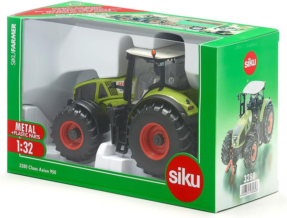 Siku 3280 Farmer Claas Axion 950 Tractor, Green image number 1
