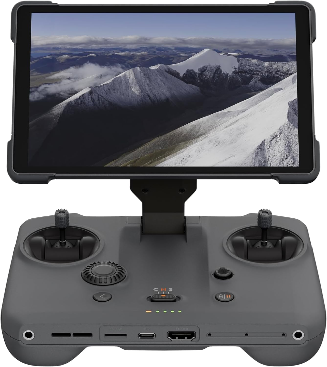 DJI RC Pro 2 Remote Controller, 7-Inch High-Bright Rotatable Display for Vertical Filming, Collapsible Control Sticks, Built-In Mic, 4-Hour Battery Life, Compatible with DJI Mini 5 Pro and More