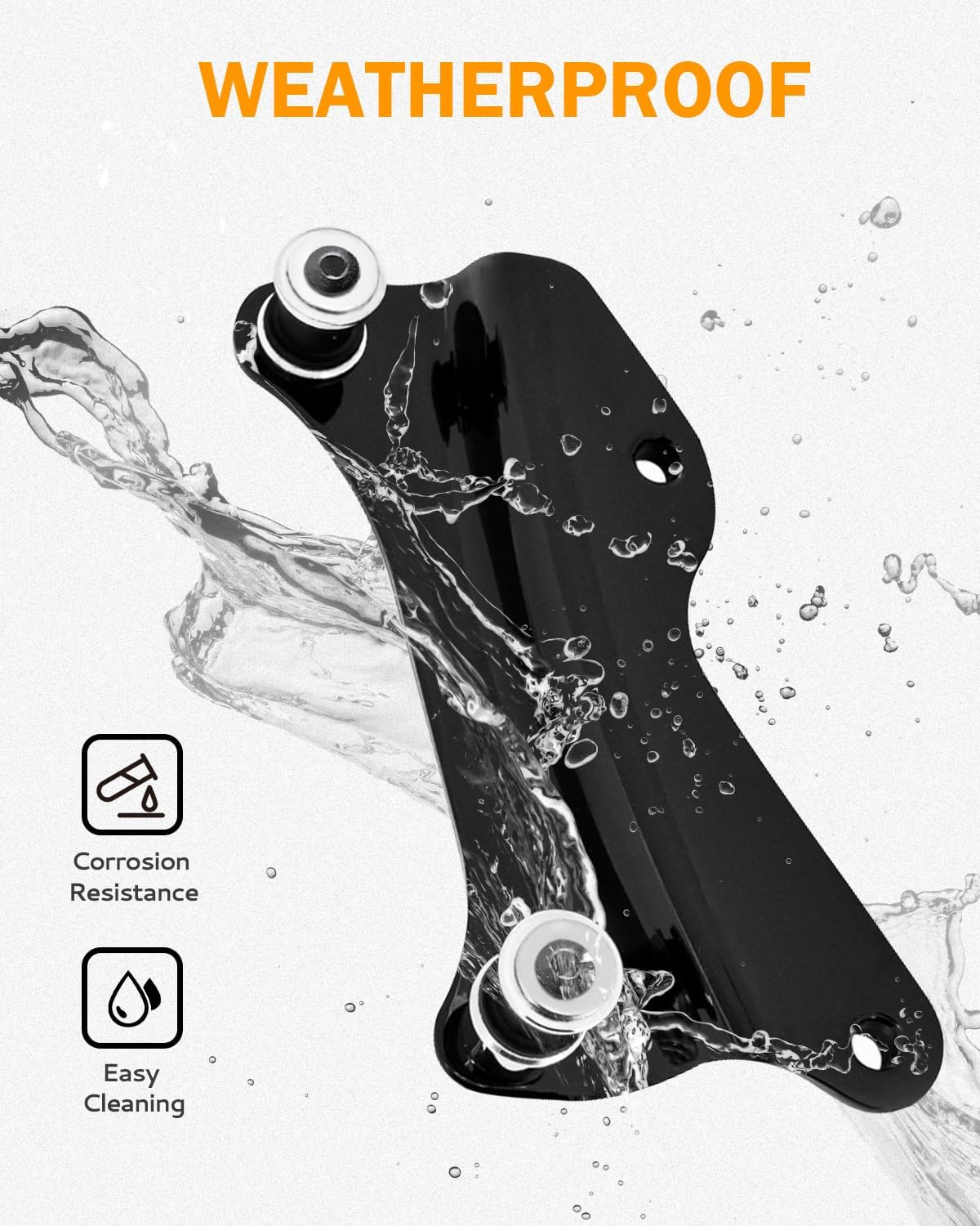 PBYMT Vivid Black 4 Point Docking Hardware Kit Compatible for Harley Davidson Road Glide Road King Street Glide Electra Glide Touring 2014 2015 2016 2017 2018 2019 2020 2021 2022 2023 - Black image number 4