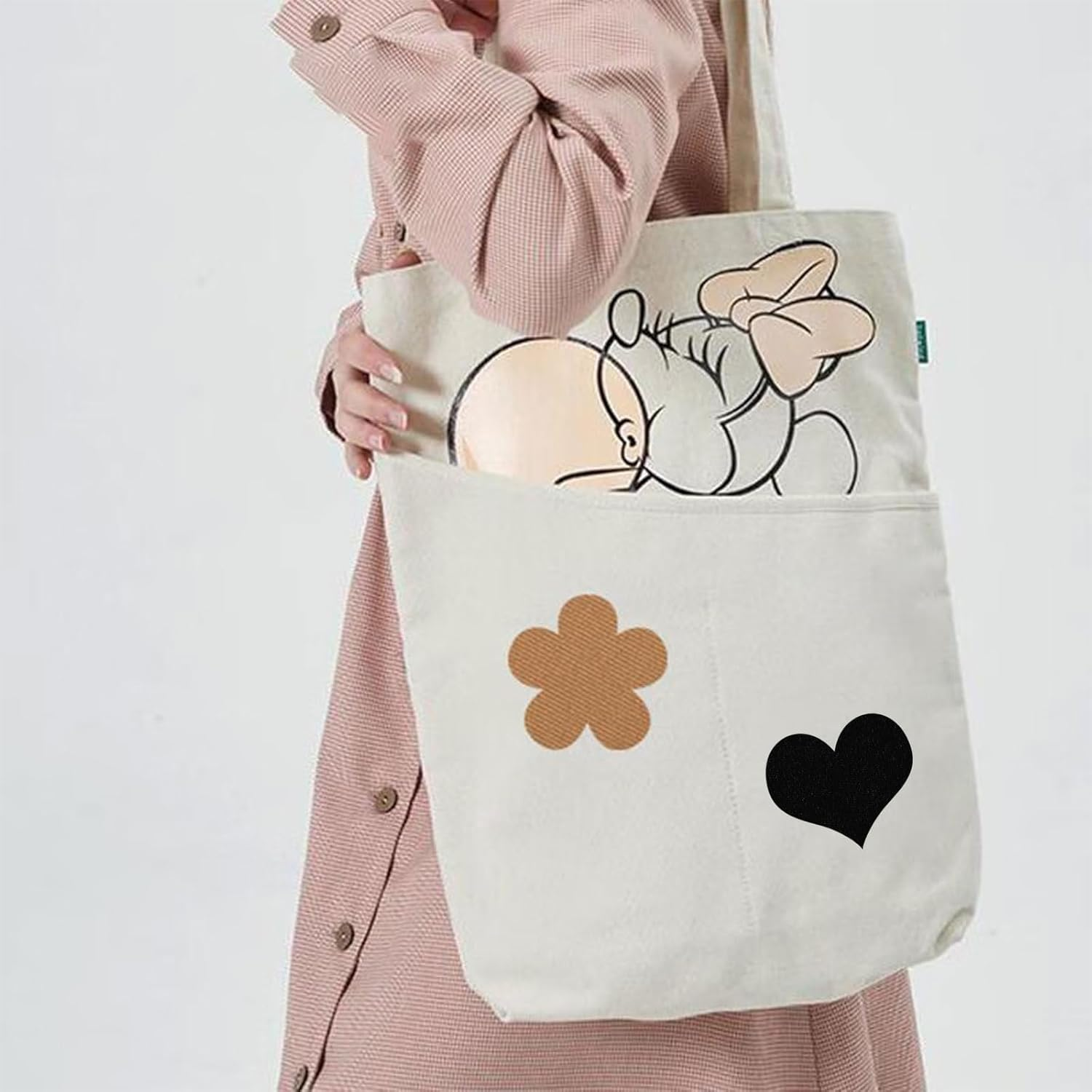 Iron on Patches Heavy Duty Fabric Repair Patches for Puffer Jacket Denim Jeans Backpack Strong Adhesive Cotton Black Decorating Kit 12Pc 3" X 4-1/4" (7.5X10.5Cm) image number 1