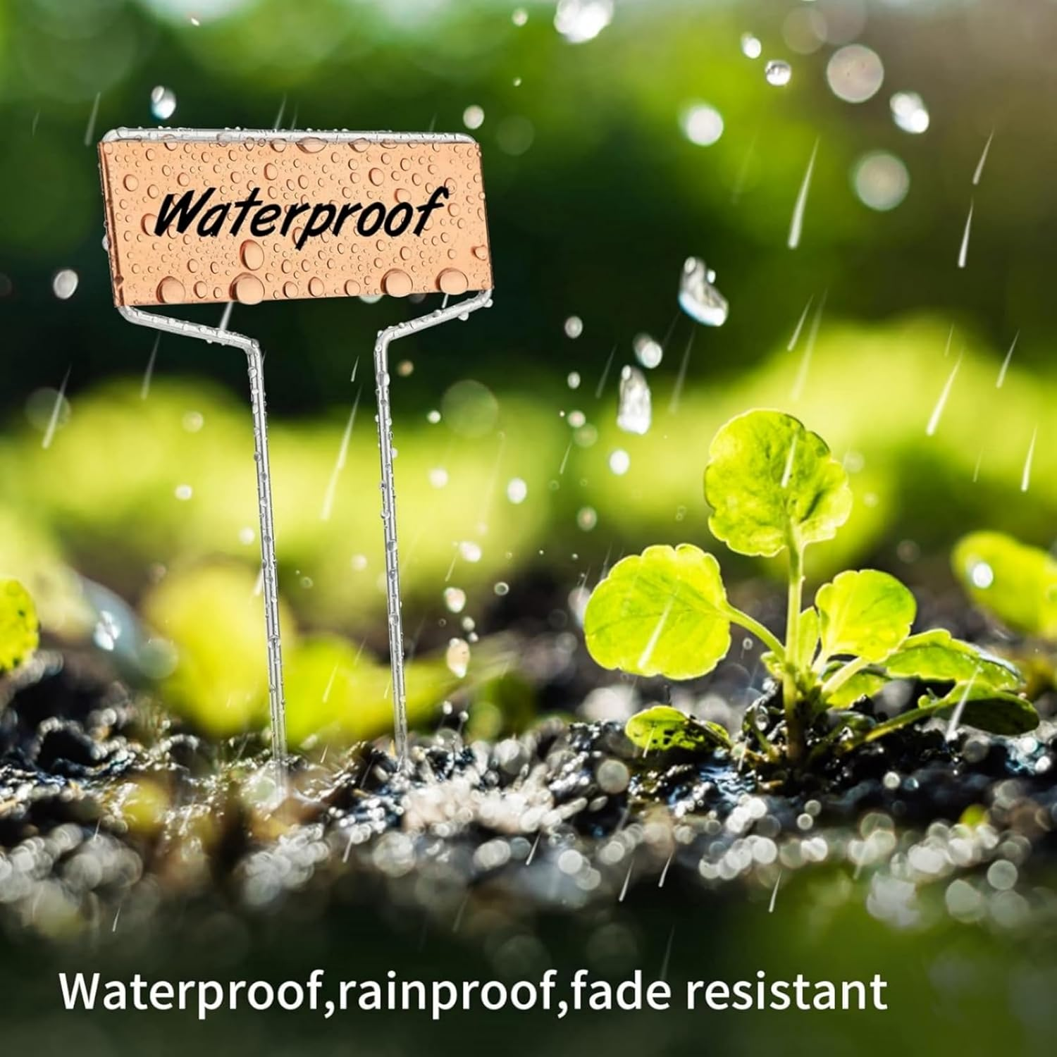 20 Pcs Copper Plant Labels, 25.5Cm Waterproof Plant Markers for Outdoor Garden, Seedlings, Flowers, Vegetables, and Herbs