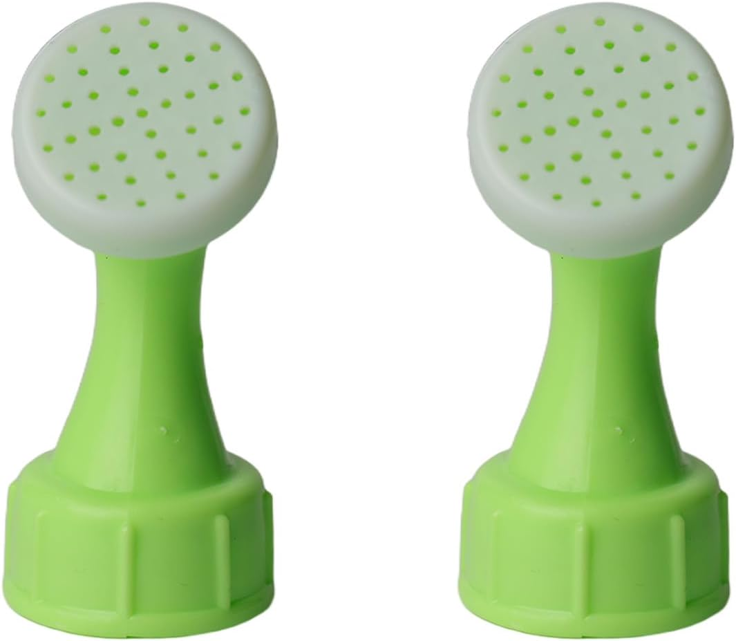 Portable Long Spout Watering Can &ndash; 2 Pack Small Potted Plant Sprinkler, Household Gardening Flower Sprayer, Compatible with Beverage Bottles for Indoor & Outdoor Plants