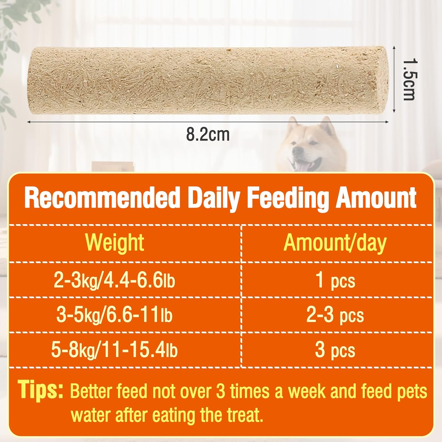 Freezed Dried Cat Teething Sticks, Cat Chicken Treats, Dog Treats Chicken and Beef Flavor for Freshens Breath