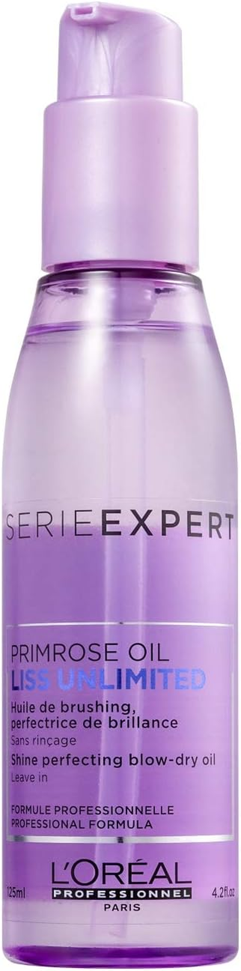 L'Oreal Professionnel Serie Expert - Liss Unlimited Primrose Oil Shine Perfecting Blow-Dry Oil 125Ml/4.2Oz image number 1