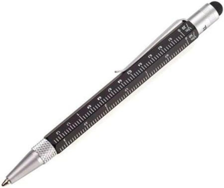 Troika Small Construction Ball Pen, Black/Silver