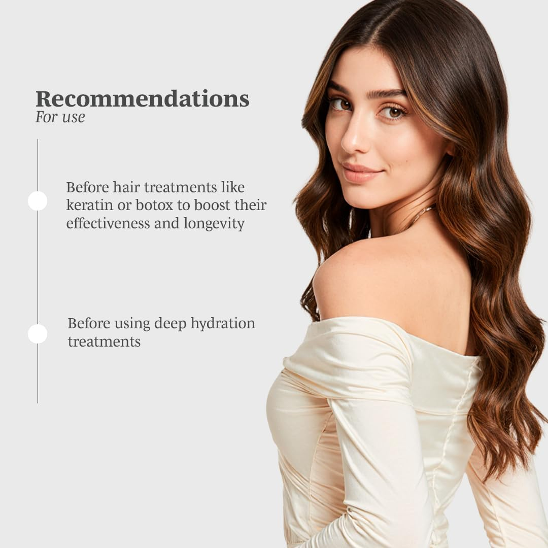 Expert Hair anti Residue Shampoo | Sulfate Free Clarifying Shampoo | Maintains Hair Color & Softness | 1L/33.8 Fl Oz image number 4